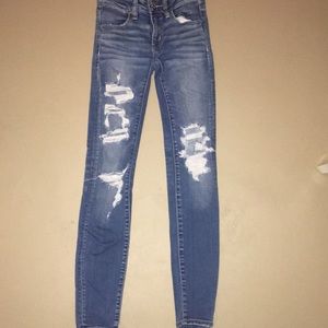 Ripped Jeans from America. Eagle Outfitters